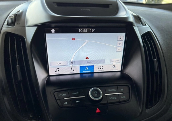 Ford Kuga cena 62800 przebieg: 161000, rok produkcji 2019 z Miłakowo małe 529